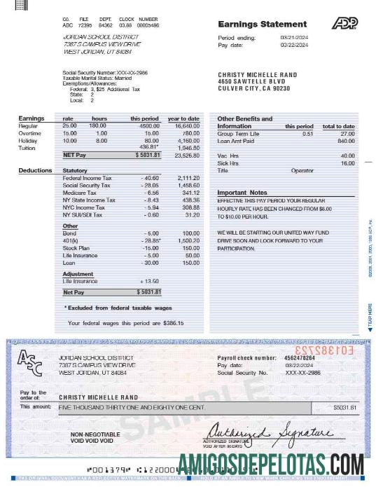 Em branco Modelo de demonstrativo de ganhos ADP em formatos Word e PDF.pdf, 1